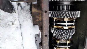 КПП МАЗ зубрёнок 22 зуба на первичке