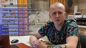 Бизнес идея с вложениями до 30 тыс. руб.! Как заработать на режущем плоттере?!