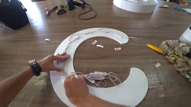 Изготовление объемных букв смотреть онлайн