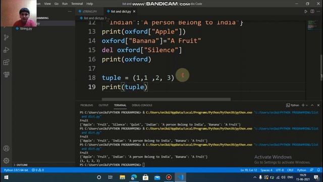 Python #9 lists and dictionary смотреть онлайн