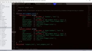 WordPress Theme Development tutorial from scratch (Part 12) Sidebar