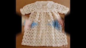 Платье для Девочки на Год Крючком - 2020 / Dress for the Girl on the Year Crochet