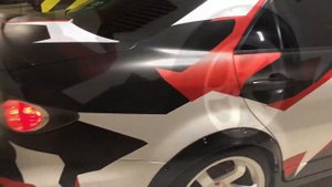 Покраска Авто в городской камуфляж жидкой резиной Plasti dip, Mazda 6 mps.