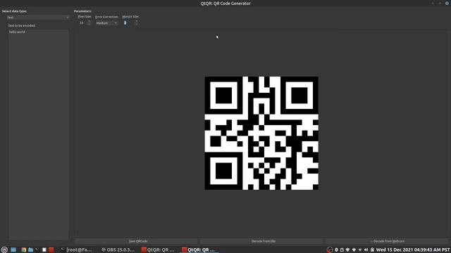 FOSS Shoutout: QT-QR, A FOSS QR Code generator and reader смотреть онлайн