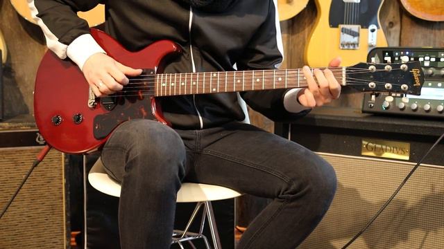 1959 Gibson Les Paul Junior DC - Cherry смотреть онлайн