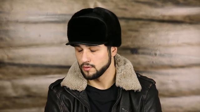 Интернет-магазин меховых шапок. Кепка №2 из меха норки и кожи стеганой. смотреть онлайн