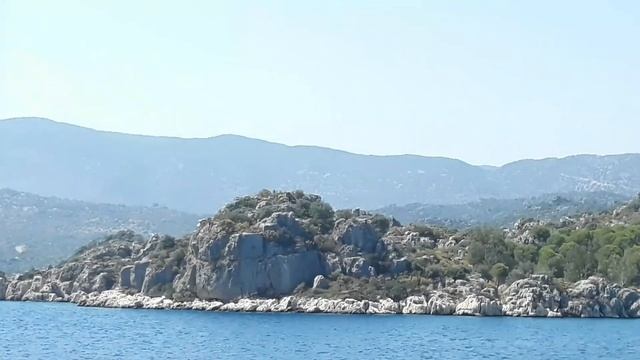 Древняя Ликия. Симена. 07/2020. Турция. Сказочная прогулка на катере к островам.