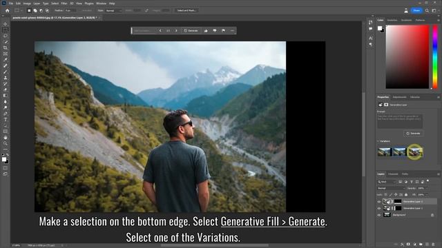 Photoshop AI Generative Fill - Generate AI Photo Effect in Photoshop - смотреть видео онлайн от «Фотошоп Концептуальные Работы» в хорошем качестве, опубликованное 7 декабря 2023 года в 11:53:29 00:03:46.