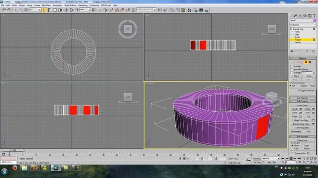 Моделирование шестеренки в 3Ds Max