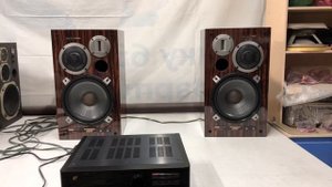 Sansui 907 Mos Limited & Pioneer s-9500 after restoration
