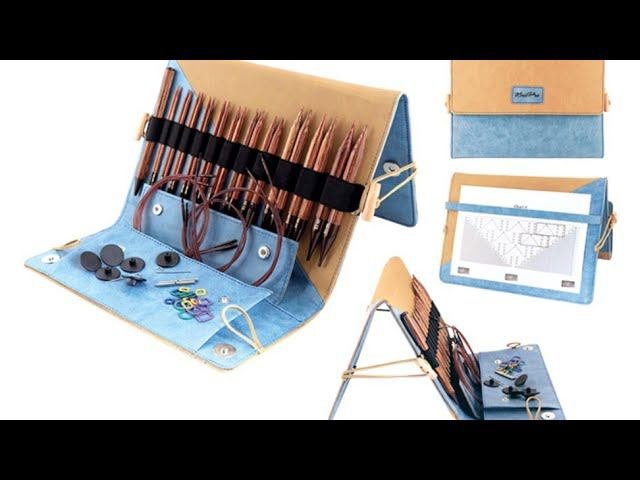 Набор деревянных спиц KnitPro Ginger Deluxe артикул 31281, распаковка спиц, съёмные спицы Knitpro.