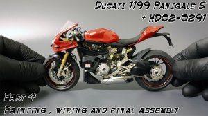 Ducati 1199 Panigale S 1/12 + detail-up set Часть 4