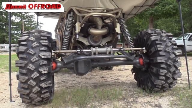 1600 лошадиных сил в горном багги! ROCK BOUNCER взлетает в гору на 46 колесах! Настоящая мощь! смотреть онлайн