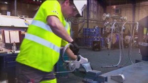 Установка клинового коуша