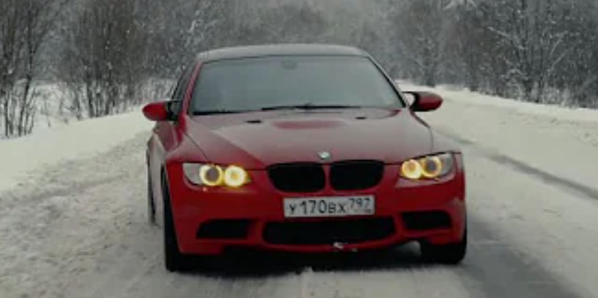 БМВ М3 е92 зимний дрифт смотреть онлайн
