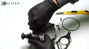 Ремонт вакуумного насоса Mercedes Benz 1 8 M271 2712300965 Установка ремкомплекта