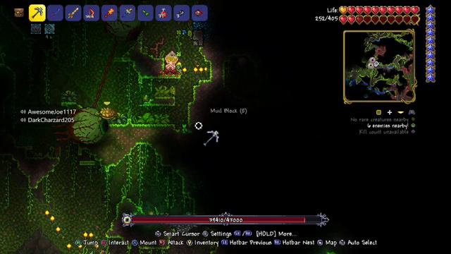 Terraria Lets Play Ep 25  Life Fruit! смотреть онлайн
