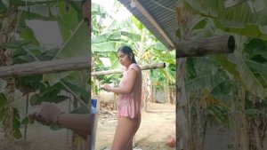 Angel Lana Rose "Village Girl Open Bathing"