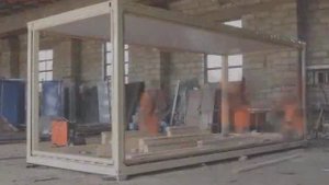 Производство строительного блок-контейнера