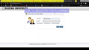 How to register/signup for an Elearning account | BUGEMA UNIVERSITY ELEARNING PLATFORM