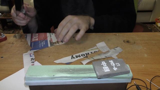 Заточка ножа: Samura Damascus SD-0085 смотреть онлайн