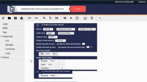 HOW TO CREATE VARIABLES IN BINARY BOT [BINARY BOT LAB] LESSON 2
