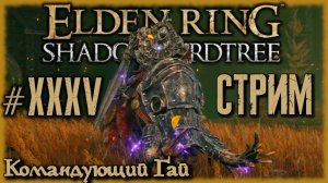 ELDEN RING - Shadow of the Erdtree [СТРИМ №35] Ищем Командующего Гая и пытаемся траить его без слезы