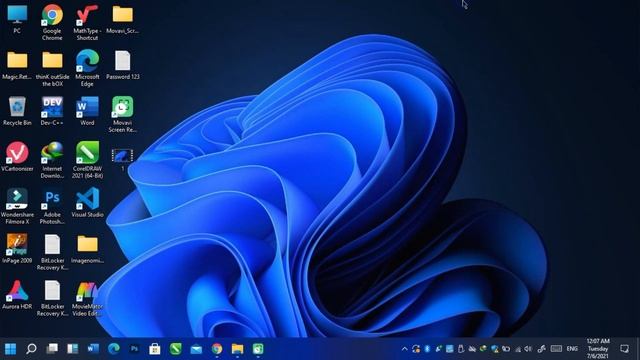 Windows 11 1st New Look and Photoshop Installation | Photoshop Hacks | Microsoft Windows 11 #ps7 смотреть онлайн