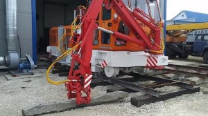 Замена шпал ПРМ-5У