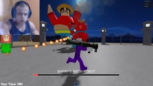 ESCAPE FROM SMURF CAT! | Tinky Winky Plays: Roblox Escape Smurf Cat