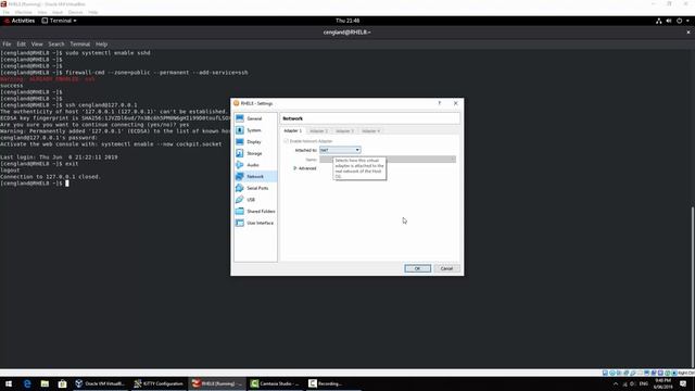 Setup SSH Server on a Linux Guest VM with Virtual Box - NAT and Port Forwarding смотреть онлайн