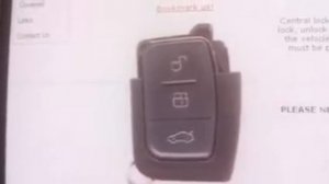 Ford 3 Button Flip Remote Focus/C-max After 2003 Oem 1337641 - SAL-FOR-NWKS25