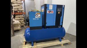 ВИНТОВОЙ ВОЗДУШНЫЙ КОМПРЕССОР С ПРЯМЫМ ПРИВОДОМ KPM WZS 10PM 7.5 кВт