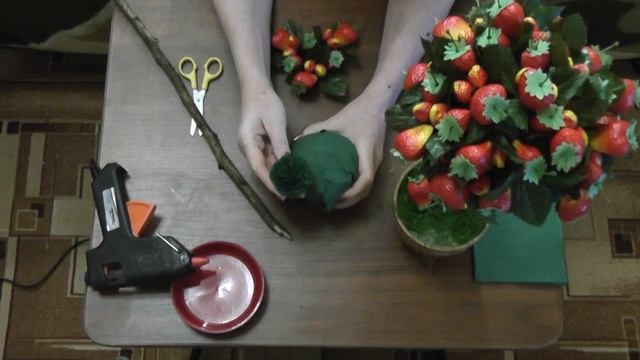 Топиарий из декоротивной клубнички !!! смотреть онлайн