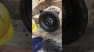 Repair Lonking 855N wheel edge abnormal noise and replace the inner gear ring.