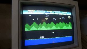 Commodore 16 / 116 / Plus4 - Moon Buggy (Anirog) - Gameplay (plus4punk)