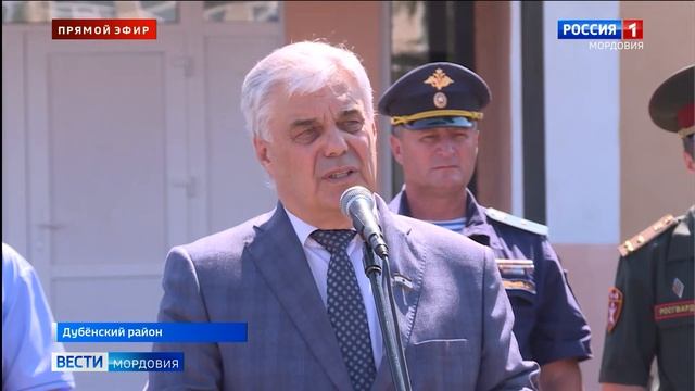В Дубёнском районе открылась памятная доска в честь Андрея Глена