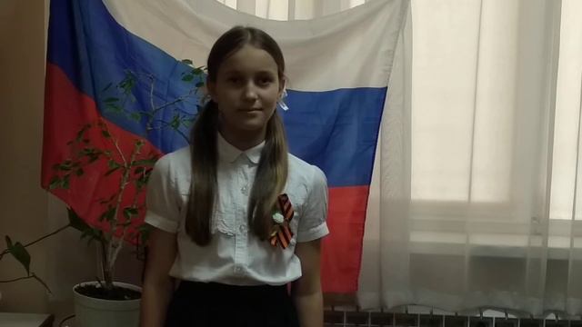 Бирюкова Анастасия 4 класс музыка Е.Петерсбурского слова Я.Галицкого Синий платочек