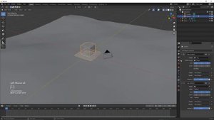 Как создать анимацию качания на волнах в Blender, китайские фонарики на воде