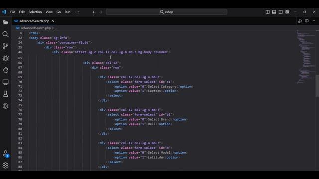 Master Responsive Search Page Design with HTML, CSS, JS, & Bootstrap | Web Programming 1 |Task 18