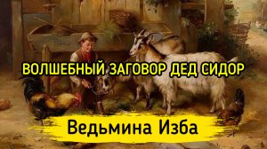 ВОЛШЕБНЫЙ ЗАГОВОР ДЕД СИДОР. ДЛЯ ВСЕХ. ВЕДЬМИНА ИЗБА ▶️ ИНГА ХОСРОЕВА