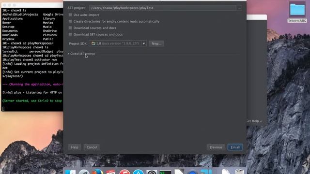 Play framework 4 - Import Project to intellij idea [ภาษาไทย] смотреть онлайн