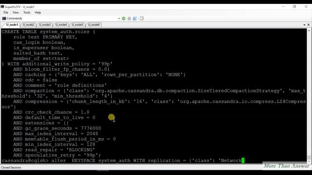 Casssandra Authentication смотреть онлайн