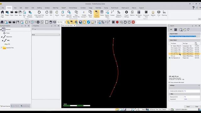 TBC - Import Station Offset Elevation Points From A CSV Spreadsheet смотреть онлайн