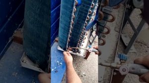 Пайка наружного блока кондиционера 60 ки .
