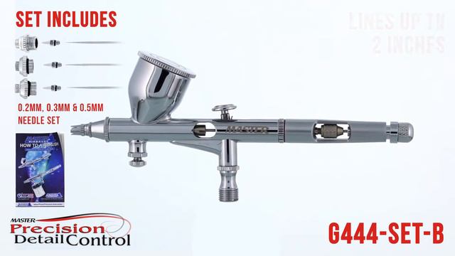 Master Airbrush Model G444-SET-B смотреть онлайн