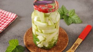 Маринованные кабачки с лимонной кислотой на зиму