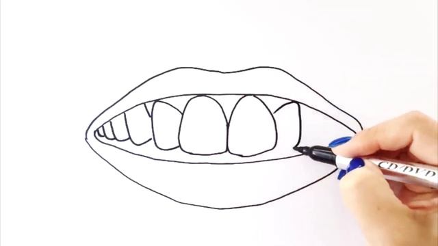 [collection] How to draw a lips | Как нарисовать губы | Сурет салу ерін