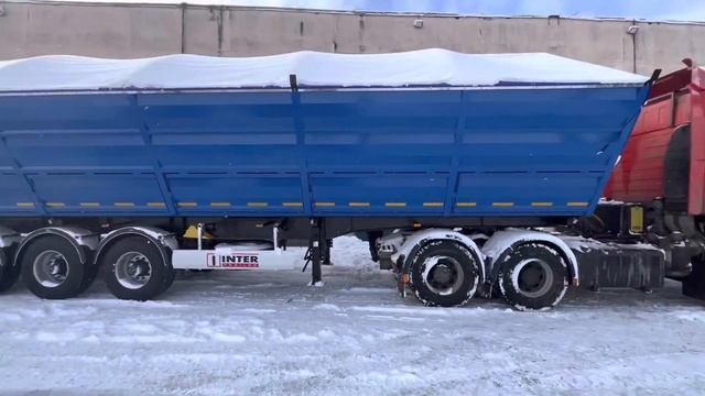 Полуприцеп самосвальный зерновоз INTER