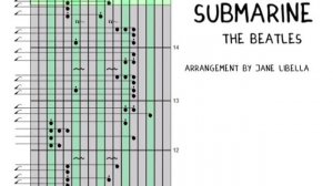 Yellow Submarine — The Beatles | kalimba tabs for 17-keys | табы для калимбы в 17 язычков